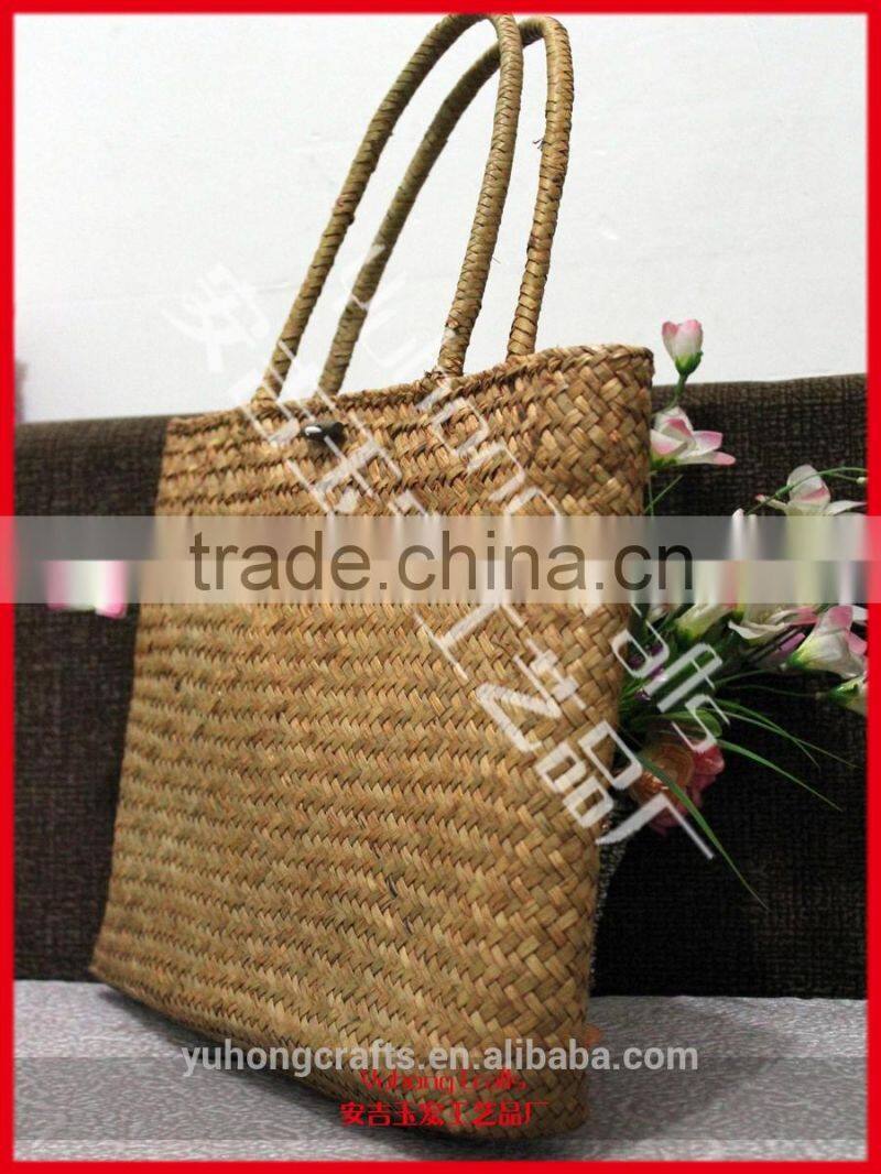 2014 the latest bamboo hand bag for shipping