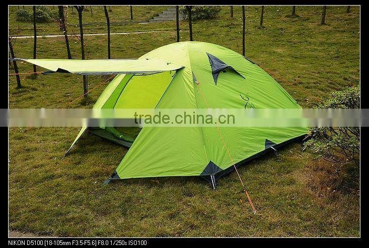 Mellow and full double layer 1-2persons camping tent