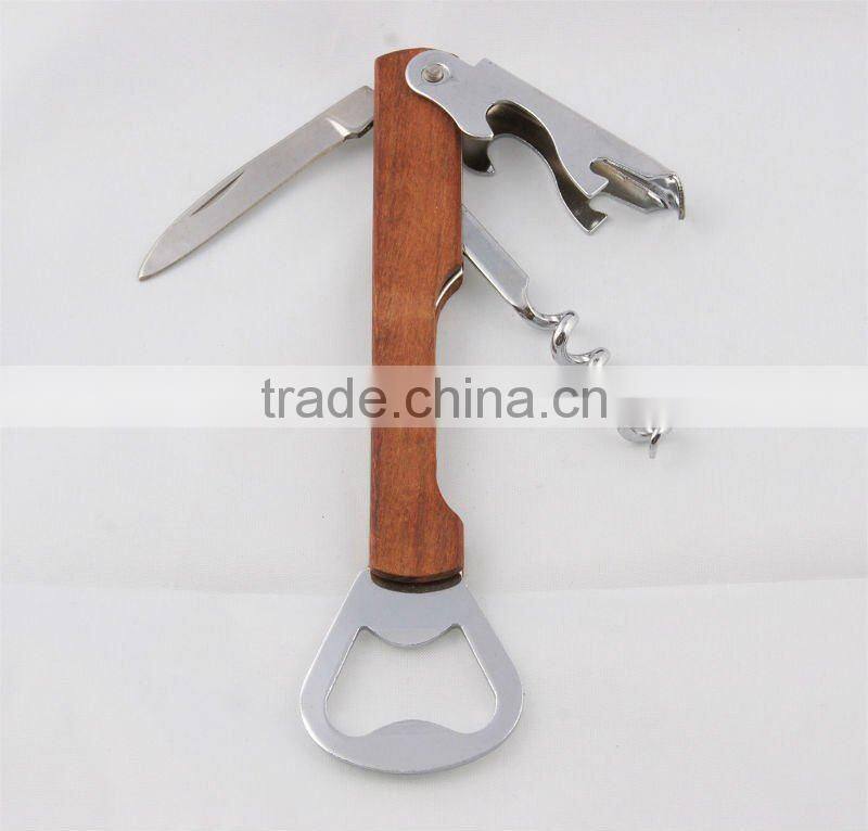 cheap bottle opener can opener wine opener metal bottle opener beer promotion cork remover(C0110W)