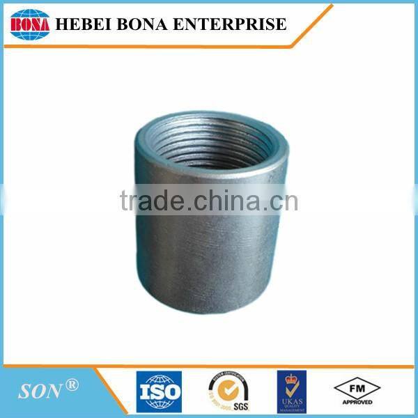 Hot Dipped Galvanized Pipe Fittings Carbon Steel Coupling