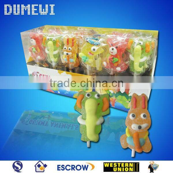 Animal Shaped Jelly Pop Candy