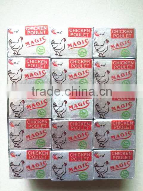 Magic bouillon cubes brand, chicken/shrimp/beef flavour cooking bouillon cubes seasoning cubes
