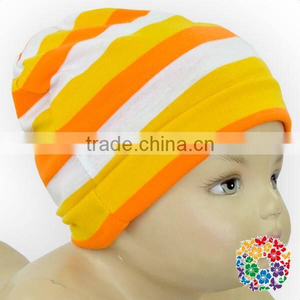 New Style Brown And White Striped Baby Car Seat Covers With Match Baby Cotton Caps Baby Infant Car Seat Canopy Cover