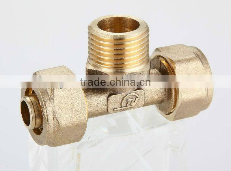 BRASS COMPRESSION FITTIGNS FOR PEX PIPE