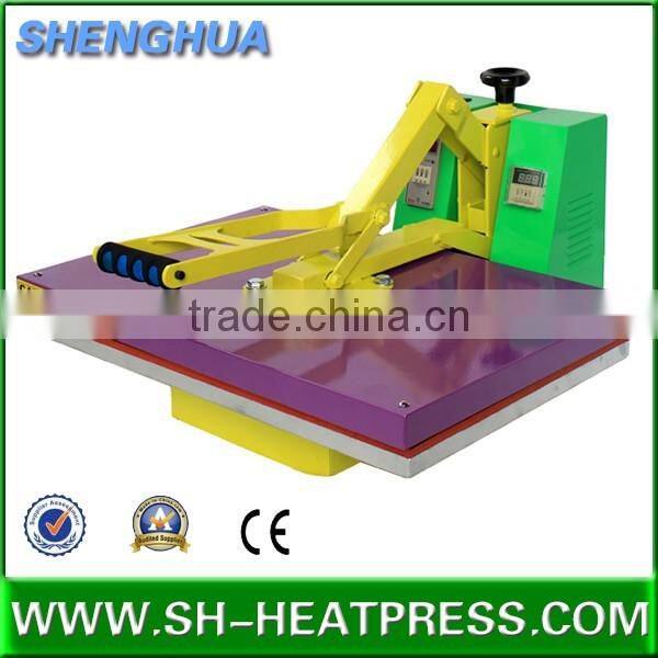 Hot sale small size manual heat press sublimation transfer machine