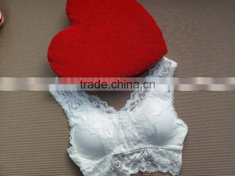 Sexy lady Lace Crop Top underwear bra