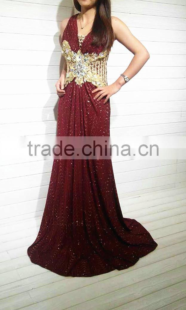 GZY hot sale wholesale ladies dress black net evening dress in bulk