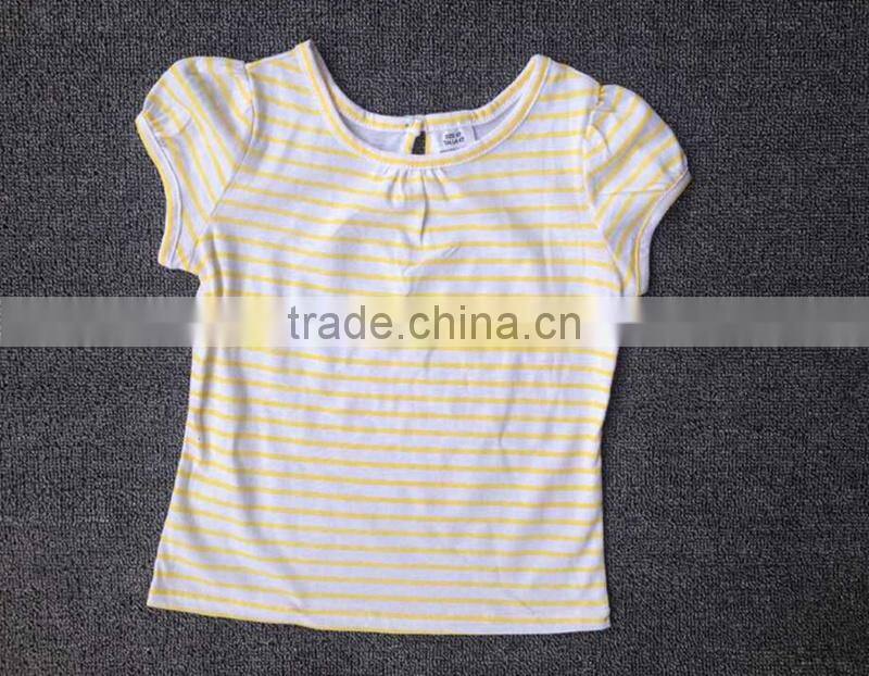 wholesale baby summer clothes kids girl printing t shirts
