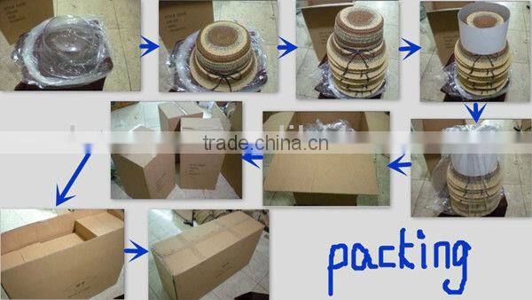 Fashion church ladies straw hats,mexican straw hats