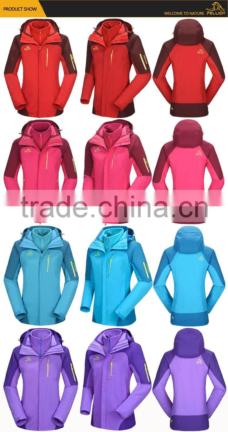2017 OEM service waterproof fashion wholesale cheap ladies outdoor jacket