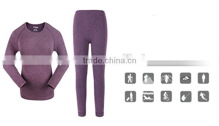 Factroy Provide Compression Shirt Thermal Seamless Women Sport Wear