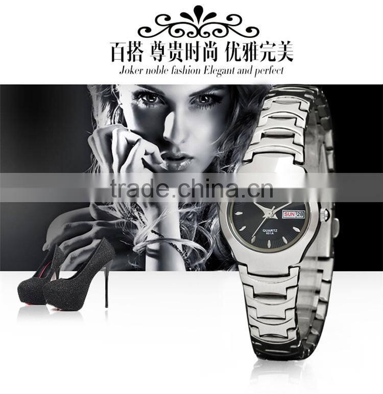 Fashion Stainless Steel Bracelet Quartz Wrist Watches For Women Montre Femme