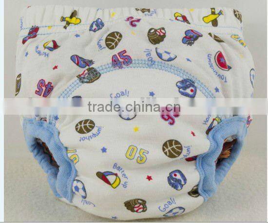 7 designs can choose baby underpants ,colorful original cotton baby Pants for summer ,cute design Baby Shorts,anti diaper urine