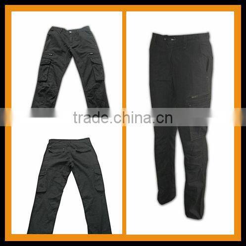 skinny fit ladies dark color slim cargo pants