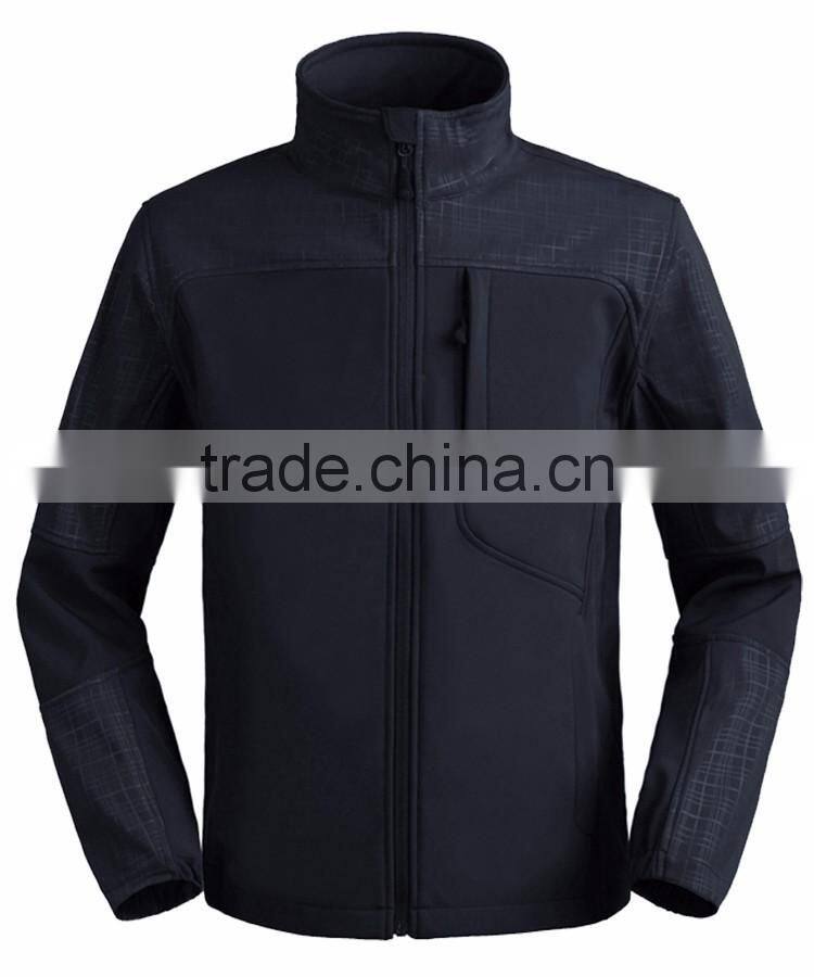New designs spring softshell jacket men outdoor wear with waterproof and breathable