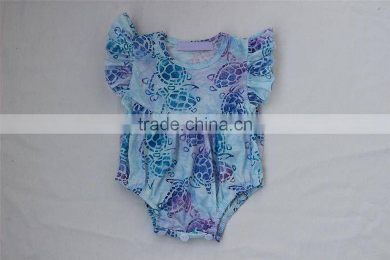 2017 wholesale bubble romper baby girl clothing newborn baby romper gift set