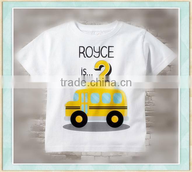 Baby back to school boy t-shirts In the latest fashion printed T-shirts customT- shirts