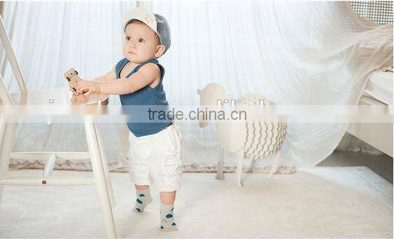 cute baby cotton socks, silicone print baby socks