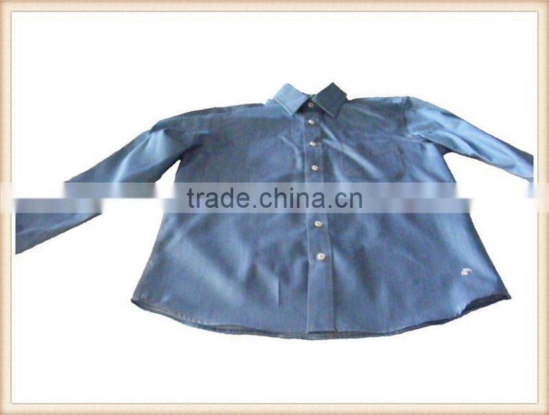 2016 CUSTOM men Elephant embroidered denim shirts