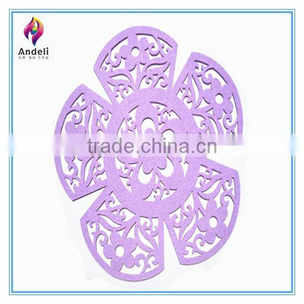 2014 new design high quality felt restaurant table mats