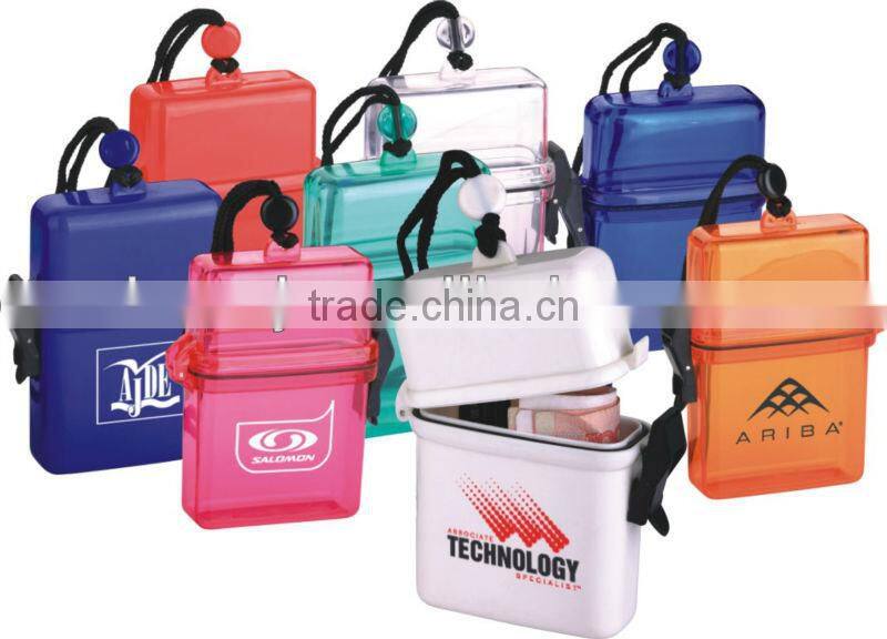 Plastic gift waterproof box/beach pot/colorfull print beach box