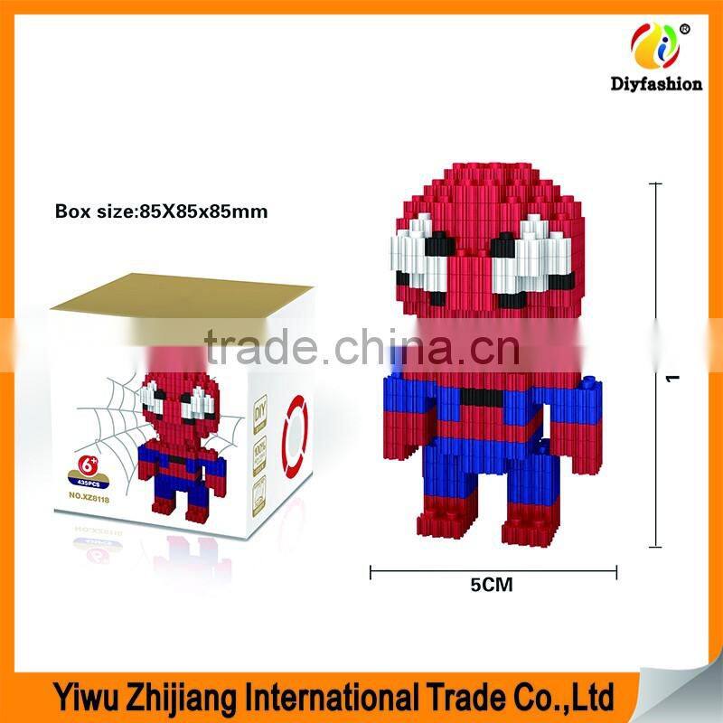 Hot Sale Cartoon Mode 3D Mini Diamond Building Education Blocks Toys for Child Toy