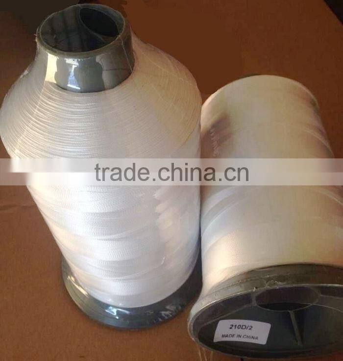 Various Color High strength Low Shrinkage Nylon Thread 210D 3 For Bags