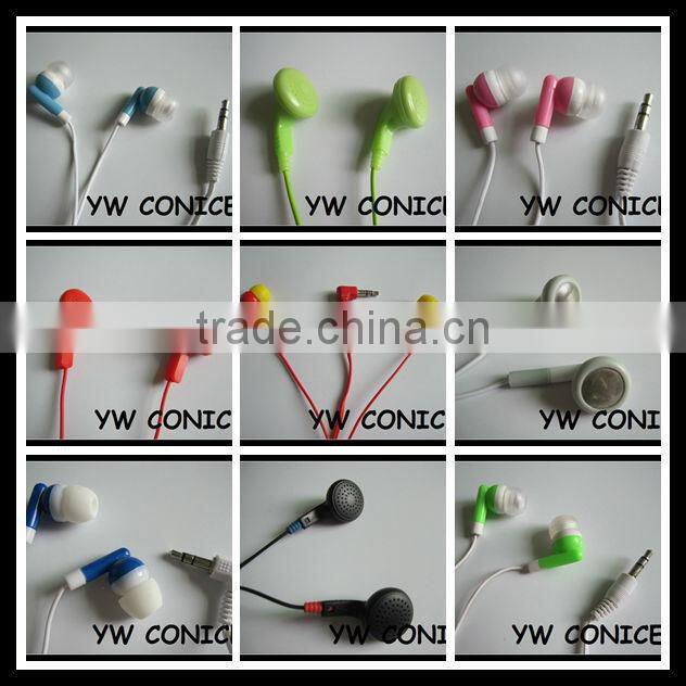 2014 Top Selling Factory Price Disposable Earphones
