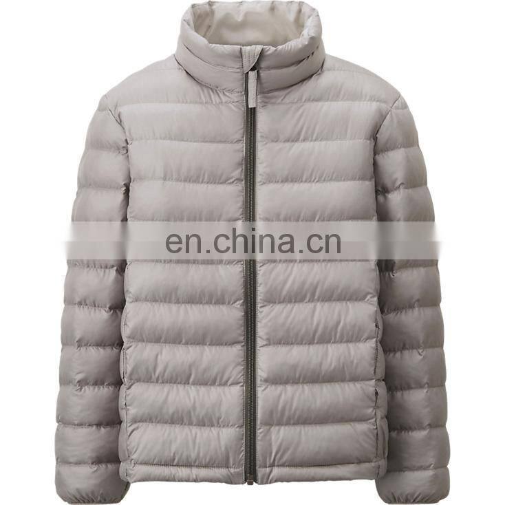 promotional low price customized color customized label eco-friendly windproof fashion wholesale light padded jackets