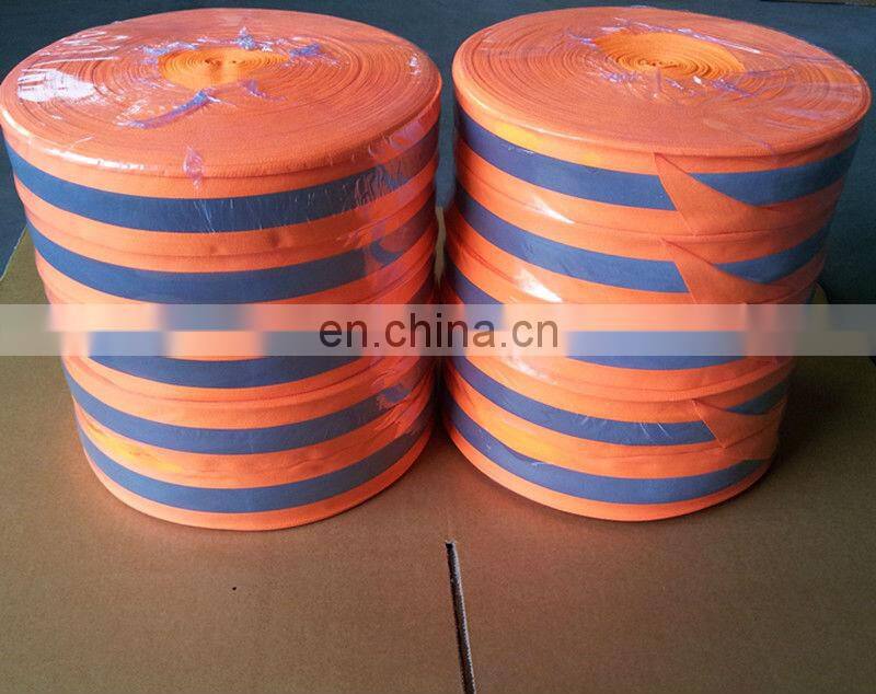 Classical nylon warning reflective tape for reflective waved webbing K-11