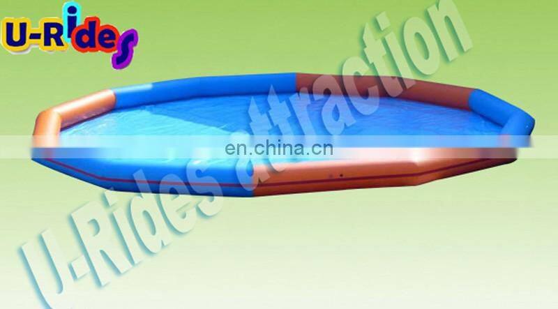 high quality inflatable plastic swimming pool for kid playing