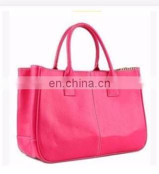 Korea Style Fashion Women PU Zipper Ladies Handbag