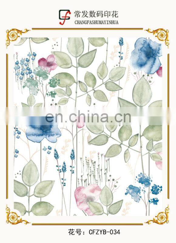 Elastic warp knit polyester fabric jacquard