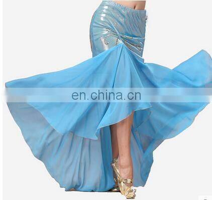Sexy Cheap price chiffon belly dance mermaid skirt