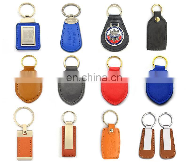 Marvel Custom Colorful Blank Pu Leather Tassel Key Chain Metal Ring Holder Keychain With Logo