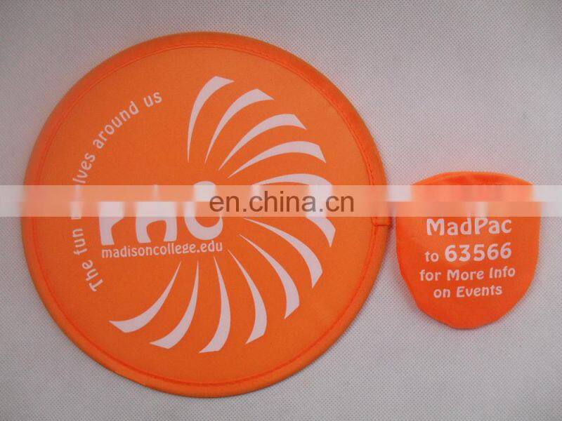 Cheap customized Foldable Nylon pop up Fan
