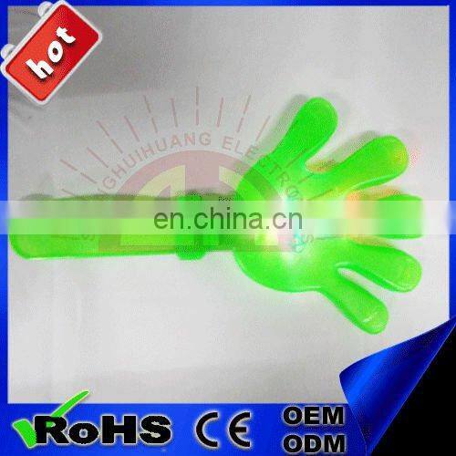 party glowing items LED plastic flashing clapper for cheer