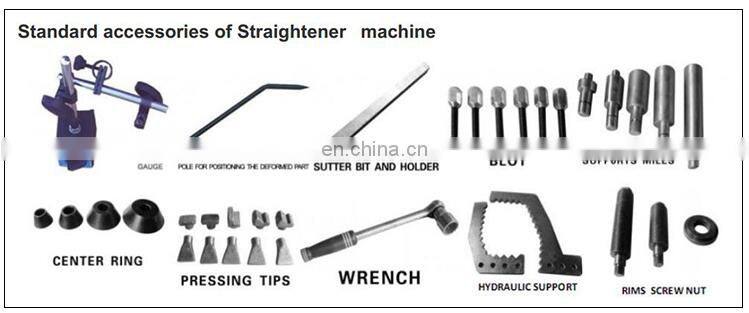 ARS26 Alloy Wheel Rim Straightening Machine wheel can be repaired quickly
