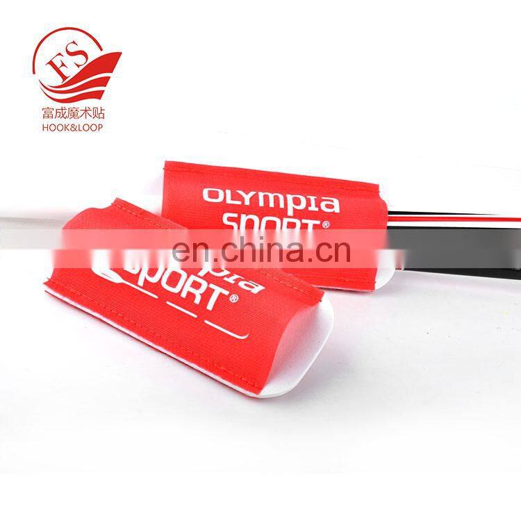 Stock Reusable Hook Loop EVA Ski Pole Holder snow sport ski poles sleeve with lowest price