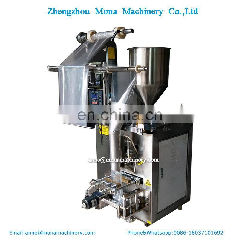 Automatic Liquid Fruit Juice/Tomato Paste/Sauce/Shampoo/Ketchup Sachet Salad dressing mixing Packing Machine