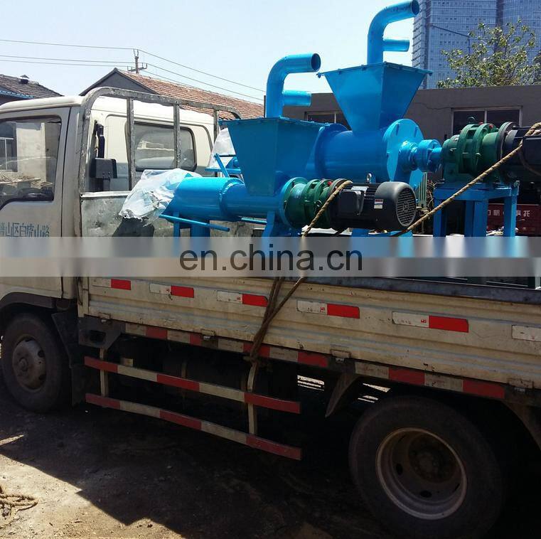 poultry manure separator dung screw press dewatering machine
