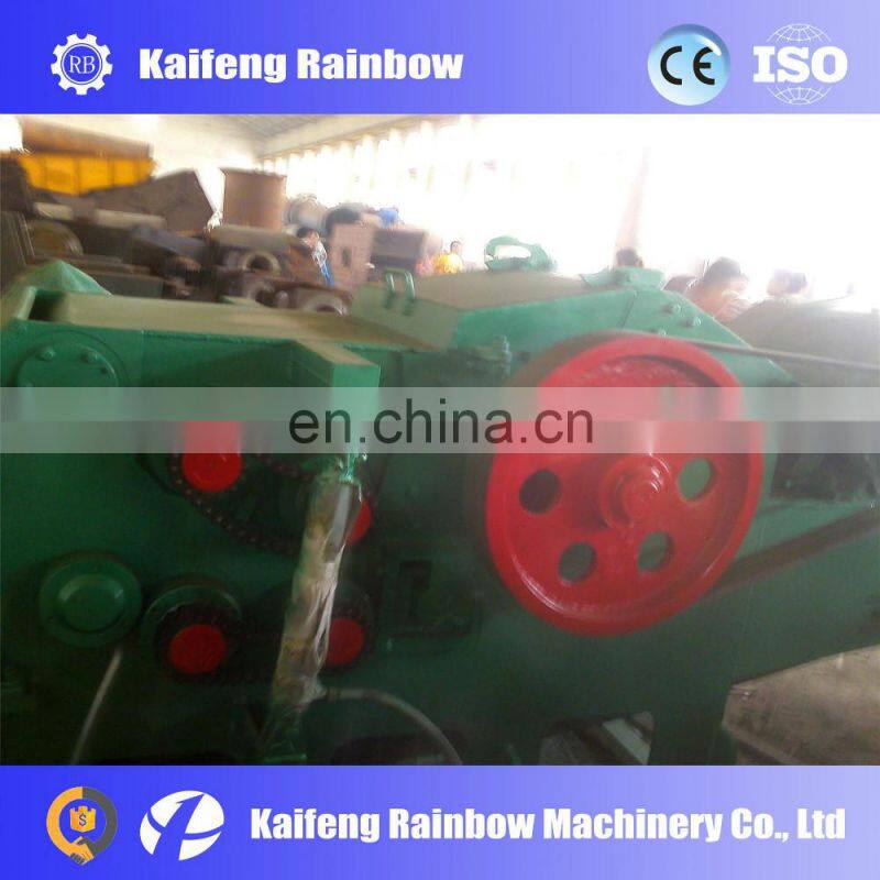 Blade automatic control log core crusher with hammer