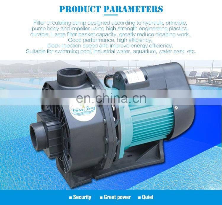 Portable Used Small Pool Pumps, Commercial Electric 800w Inground Swimming Pool Pump