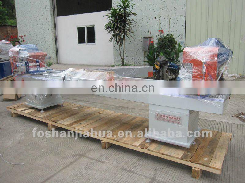Heavy single-head swing angle cutting saw for pvc windows and doors machine