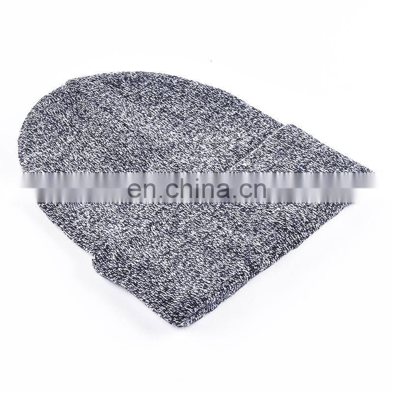 Plain skull hat custom, knitted winter beanie hats, unisex winter beanie custom