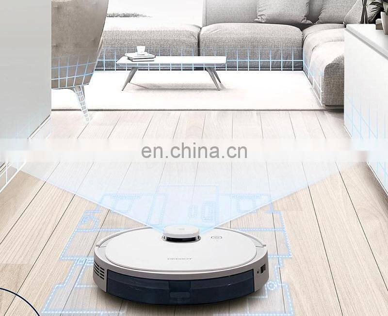 Automatic Deebot Robot Vacuum Cleaner EU RU in stock N3 Max Smart Laser dry wet 2-in-1 cleaners Sweeping Mopping Quiet