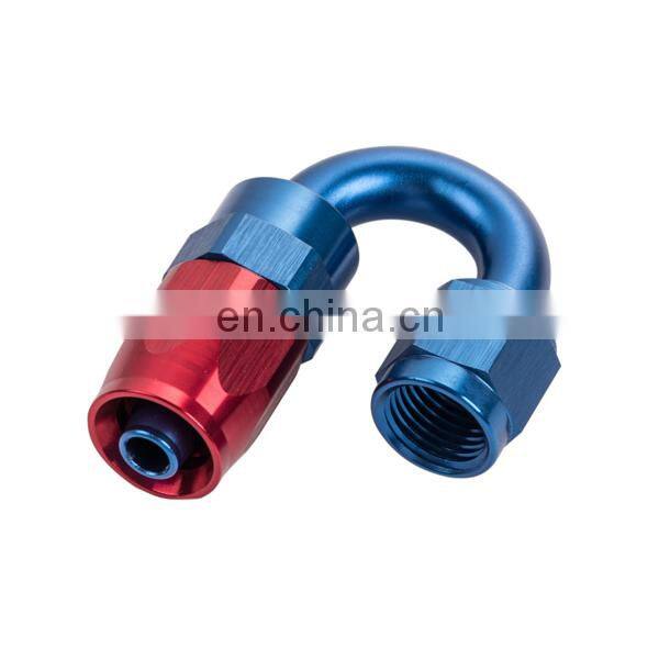 Quick Disconnect Degree Pipe Plumbing Hose An Fitting Swivel Press Push In Adapter Alloy Angle Fittings