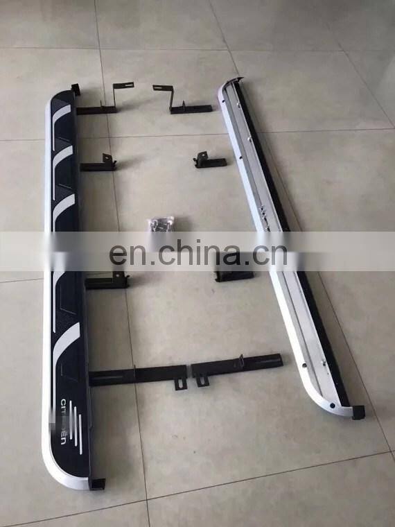 4x4 Auto Accessories Modified Side Foot Step Pedal aluminum  Running Board for Citroen 2018 C5 Universal Type