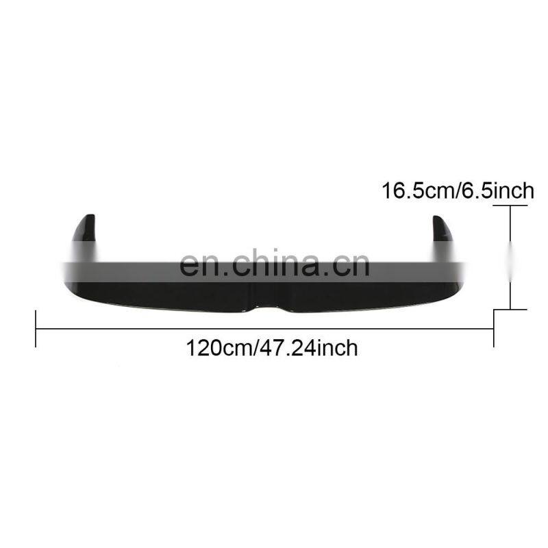 Glossy Black FRP MK7.5 Rear Window Wing Spoiler for Volkswagen Golf 7 R MK7 GTI 14-19