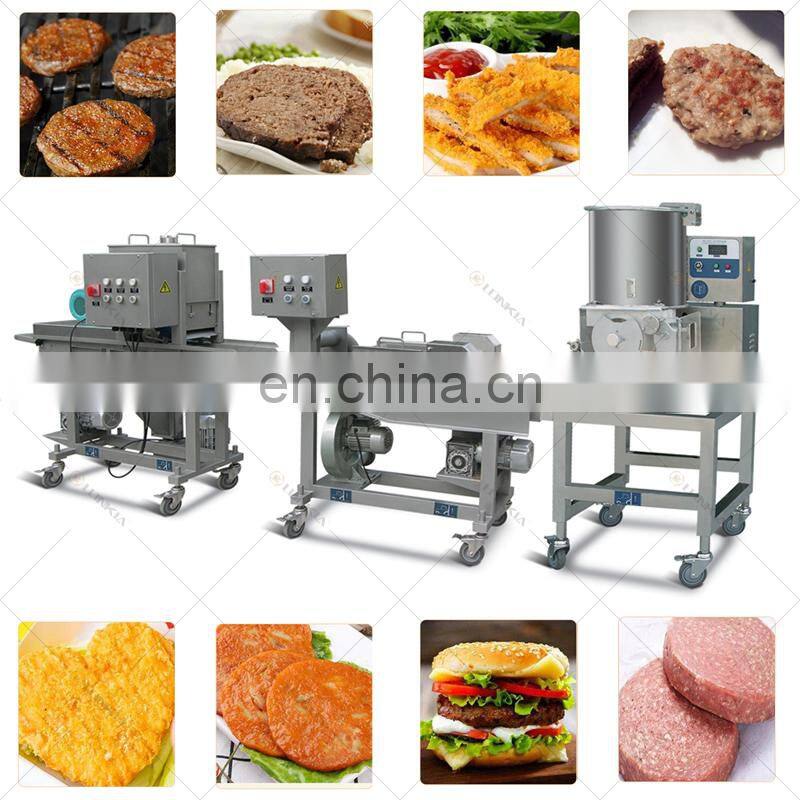 Hot sale burger patty making machine/patty maker machine